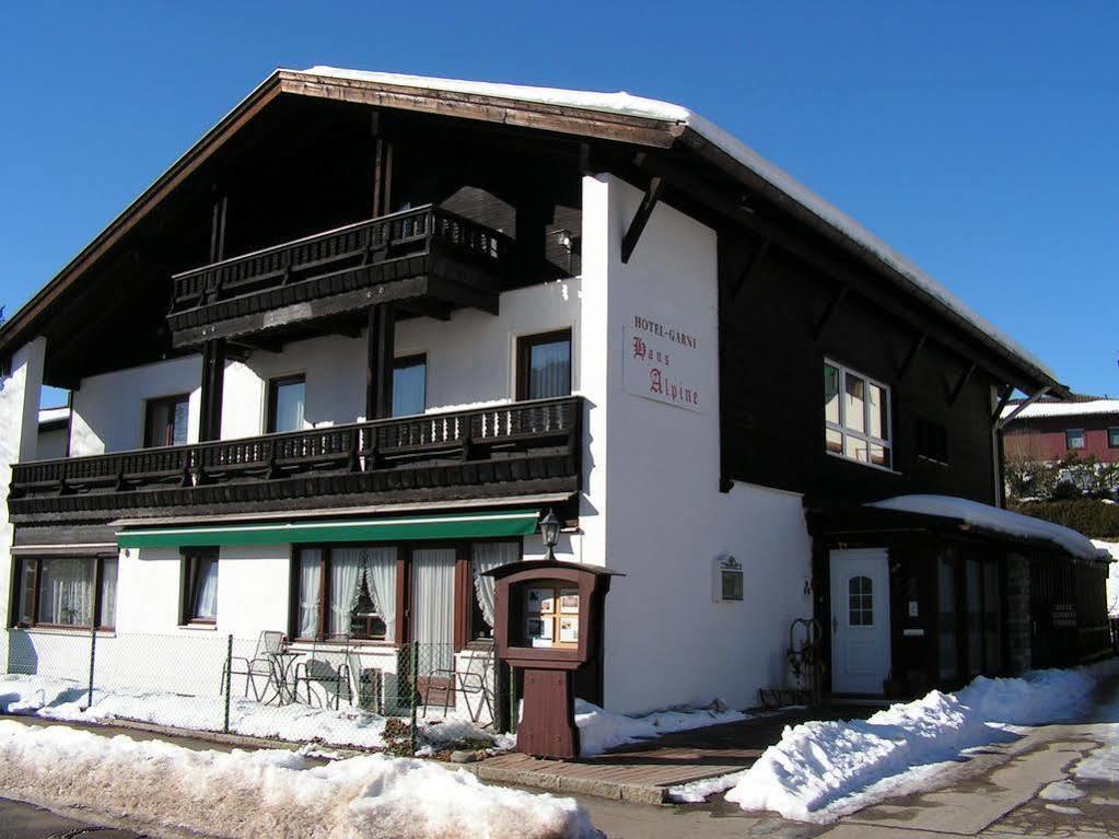 Hotel Garni Haus Alpine - Chiemgau Karte Inkl Ruhpolding Bagian luar foto